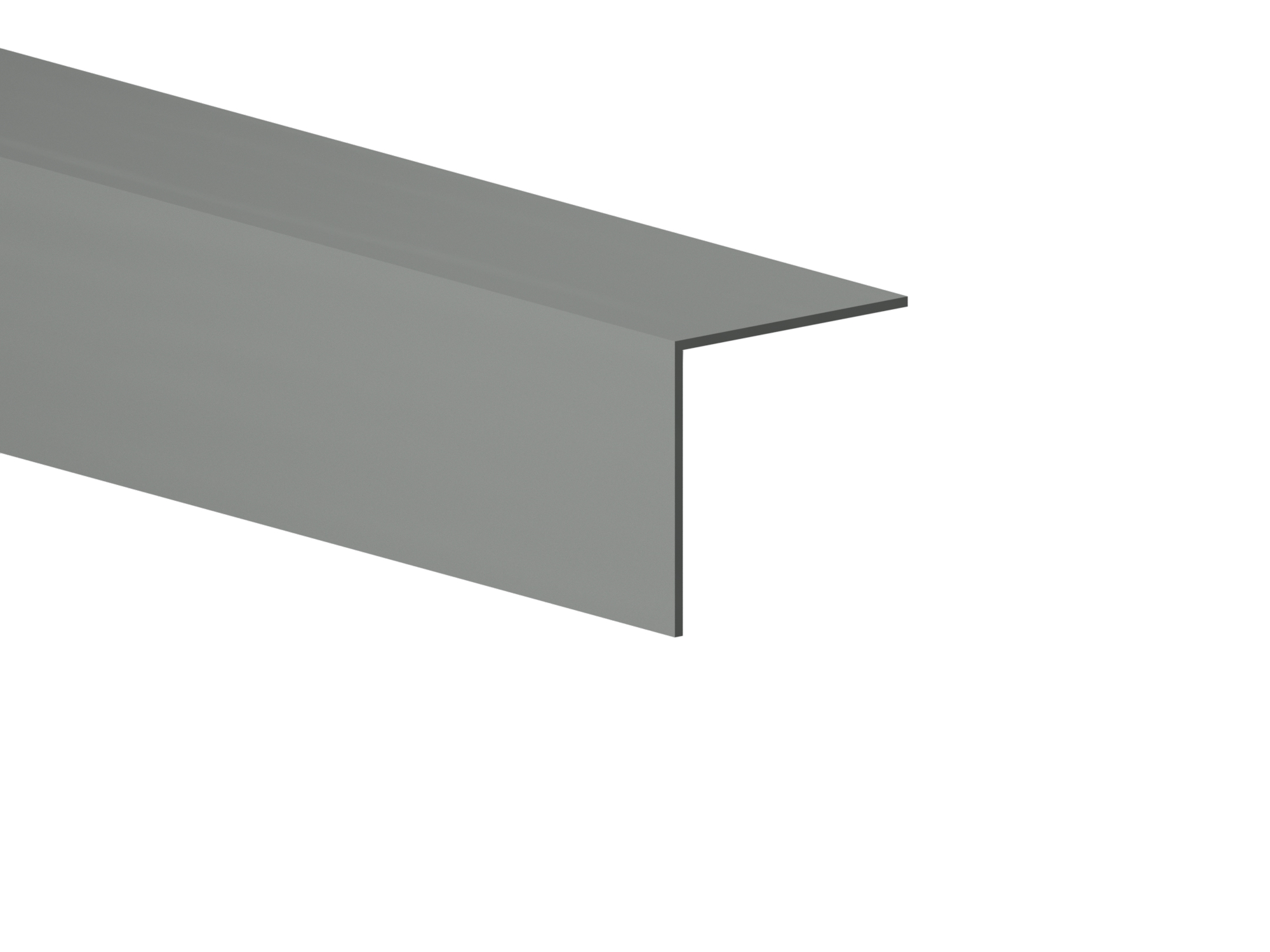 CORNIER PVC GRI 20X20MM 2.50M
