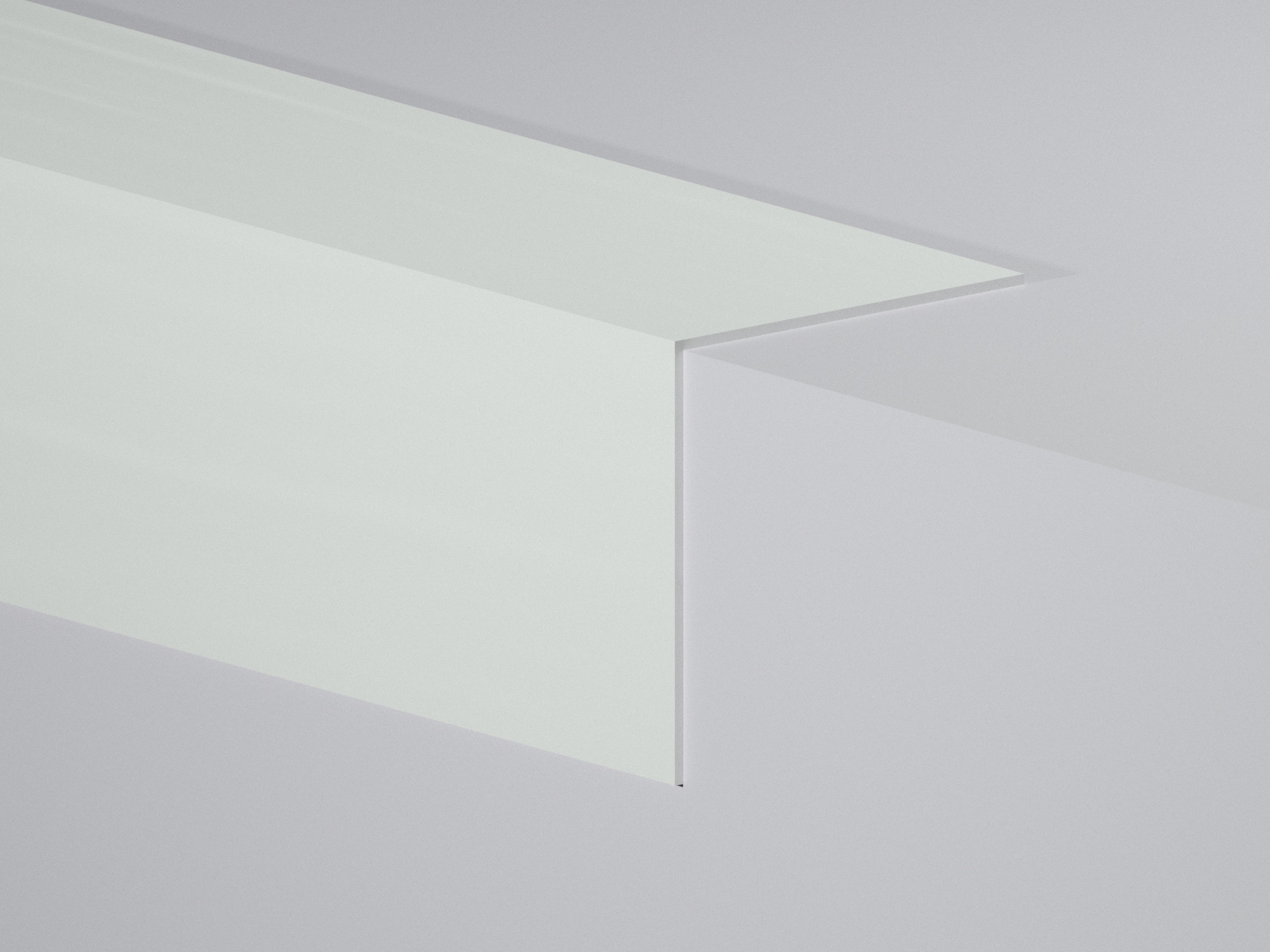 CORNIER PVC ALB 30X30MM 2.50M