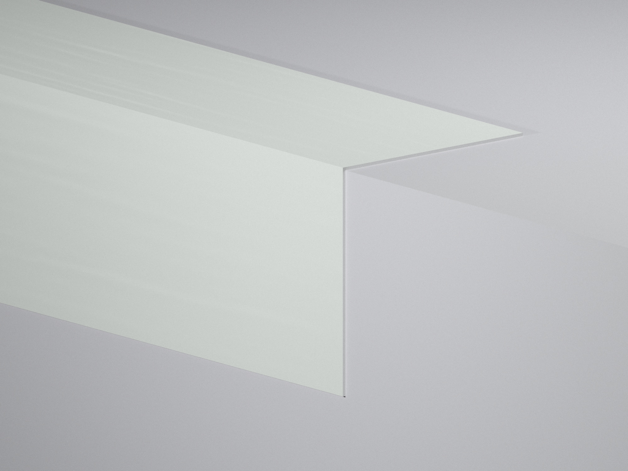 CORNIER PVC ALB 50X50MM 2.50M