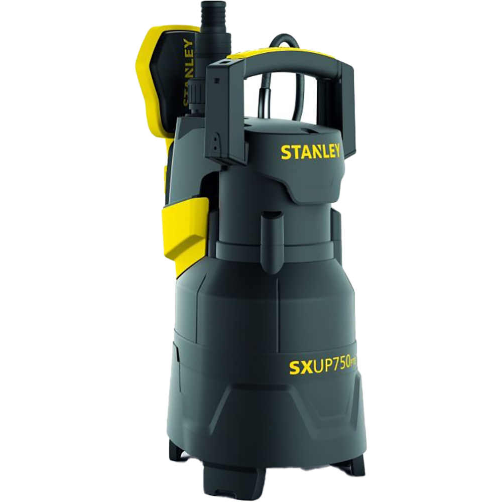 Pompa submersibila apa murdara STANLEY SXUP750, 750W, 13500l/h, plastic, negru