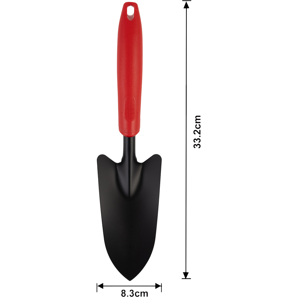 Mini plantator FORGE STEEL, otel, rosu-negru