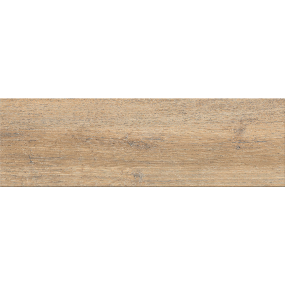 Gresie interior/exterior Cersanit Stampwood, 60 x 18.5 cm, 1 mp/cutie, maro