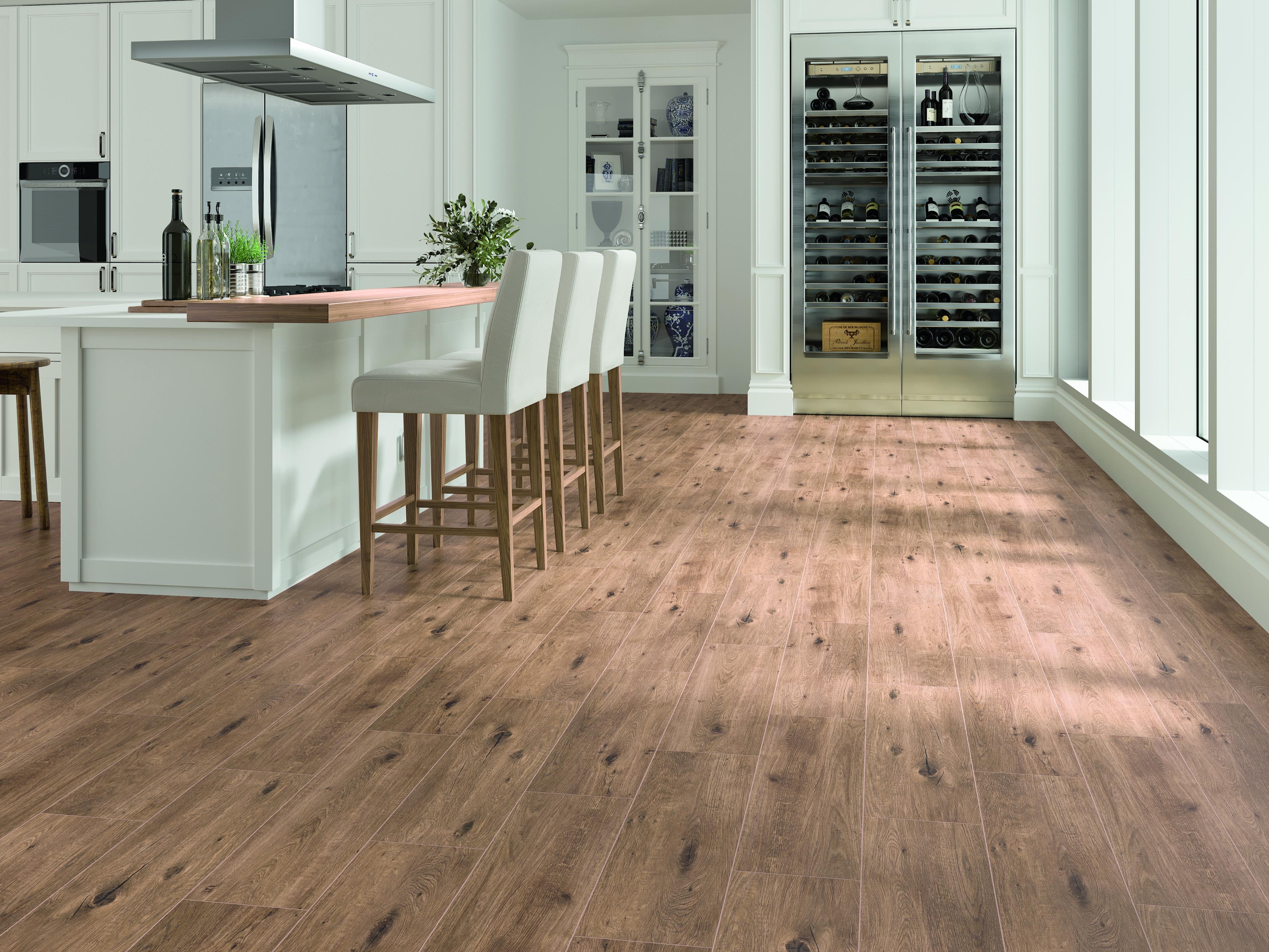 Gresie interior/exterior Cersanit Forwood, 60 x 18.5 cm, 1 mp/cutie, maro