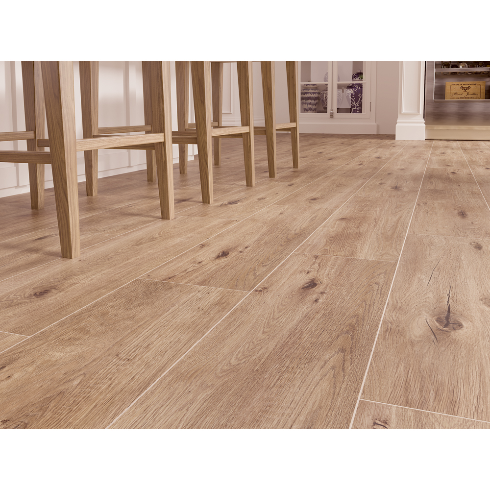 Gresie interior/exterior Cersanit Forwood, 60 x 18.5 cm, 1 mp/cutie, maro