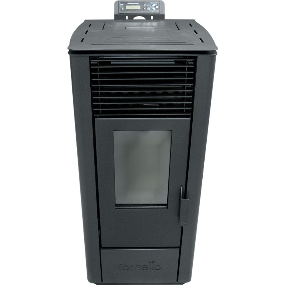 Semineu pe peleti FORNELLO Sophia, 11kW, ivoire