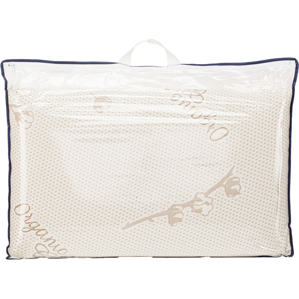 Perna Memory HOME STILL, tricot organic si spuma cu memorie, 40 x 70 cm, bej