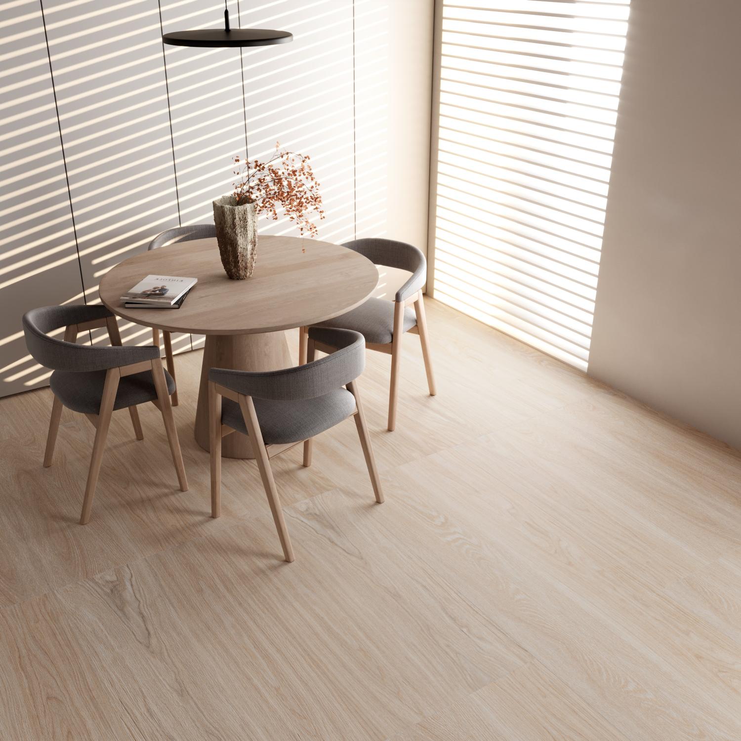 Gresie interior/exterior Crema Oak Wood, bej, portelanata, 120 x 60 cm, suprafata 1.44 mp/cutie, PEI 3