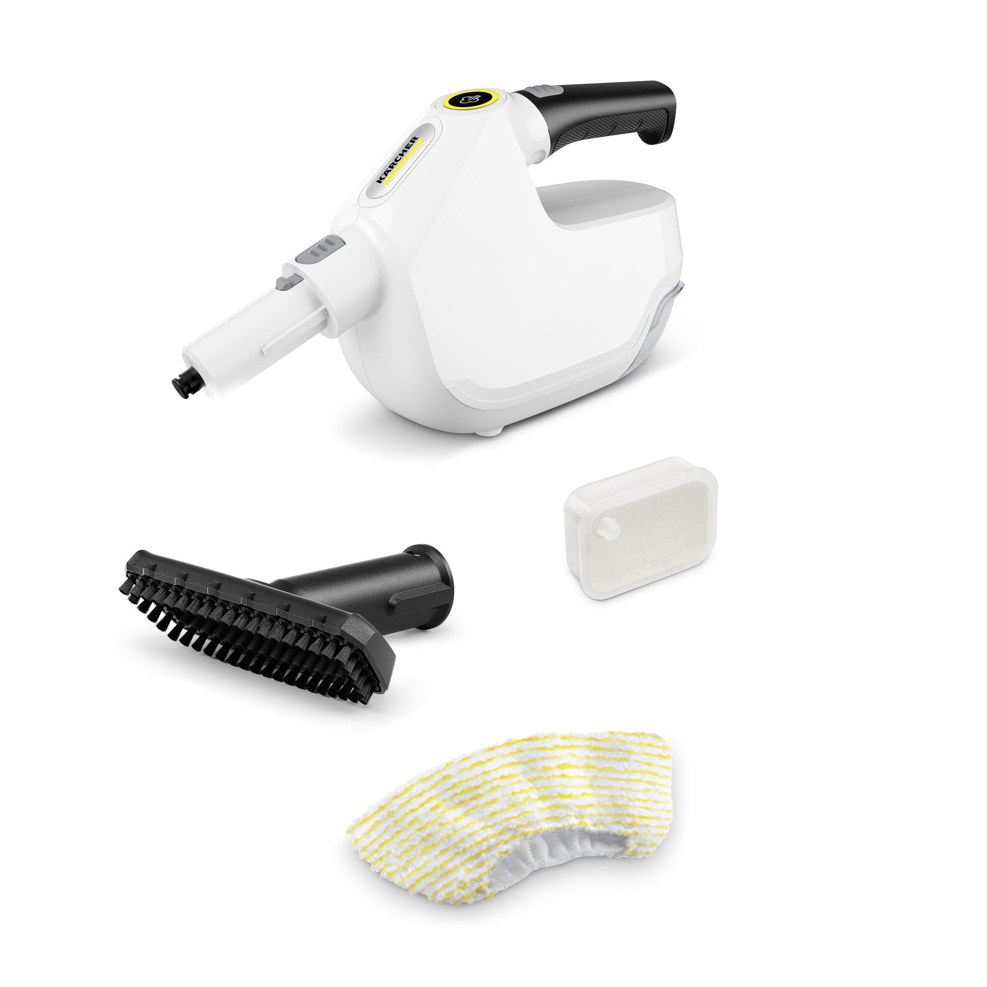 Aparat de curatat cu abur KARCHER, 0.2l, 1300W, alb
