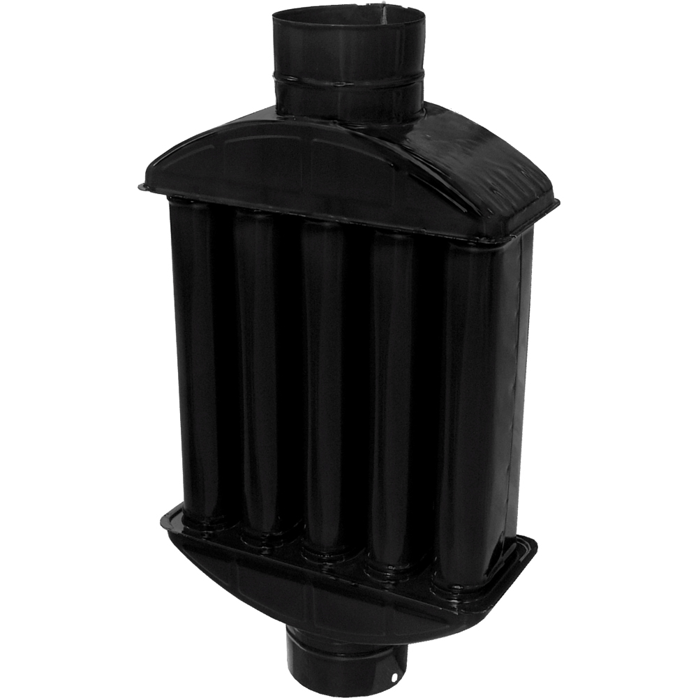 Recuperator caldura Evotools, D 120 mm, 0.5 mm, negru