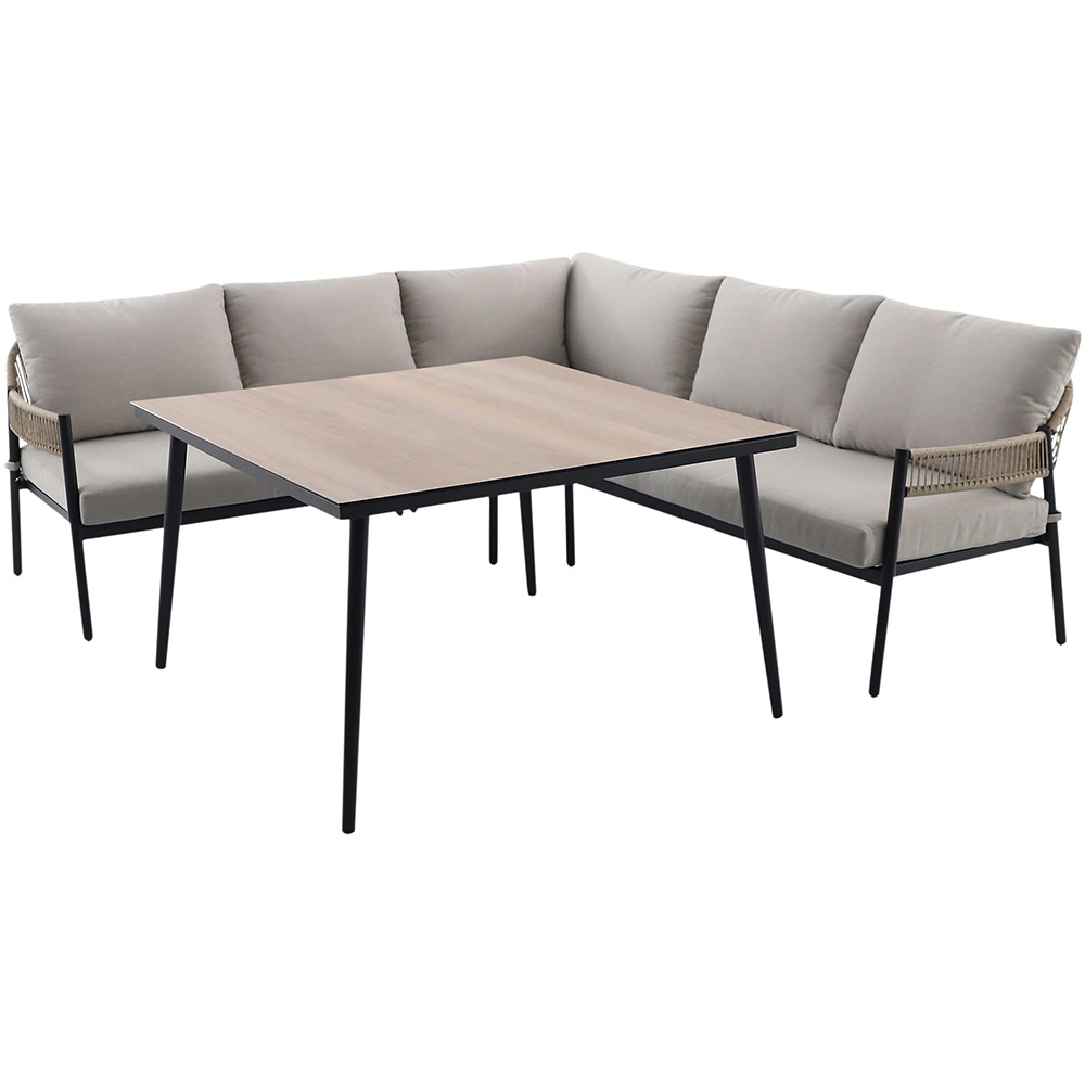Set mobilier gradina GOODHOME Siliana, 2 piese, bej