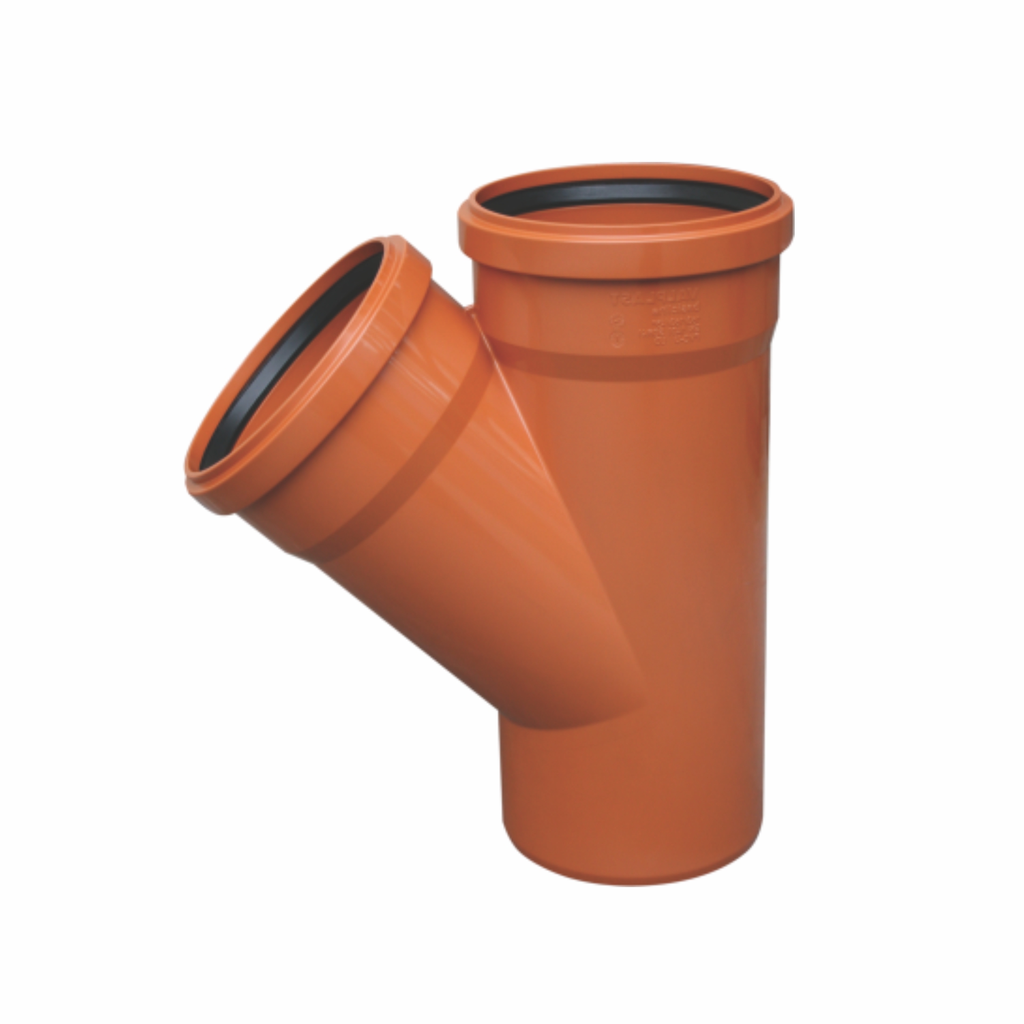 Ramificatie canal PVC Vlaplast, 45 grade, D110 x 110 mm