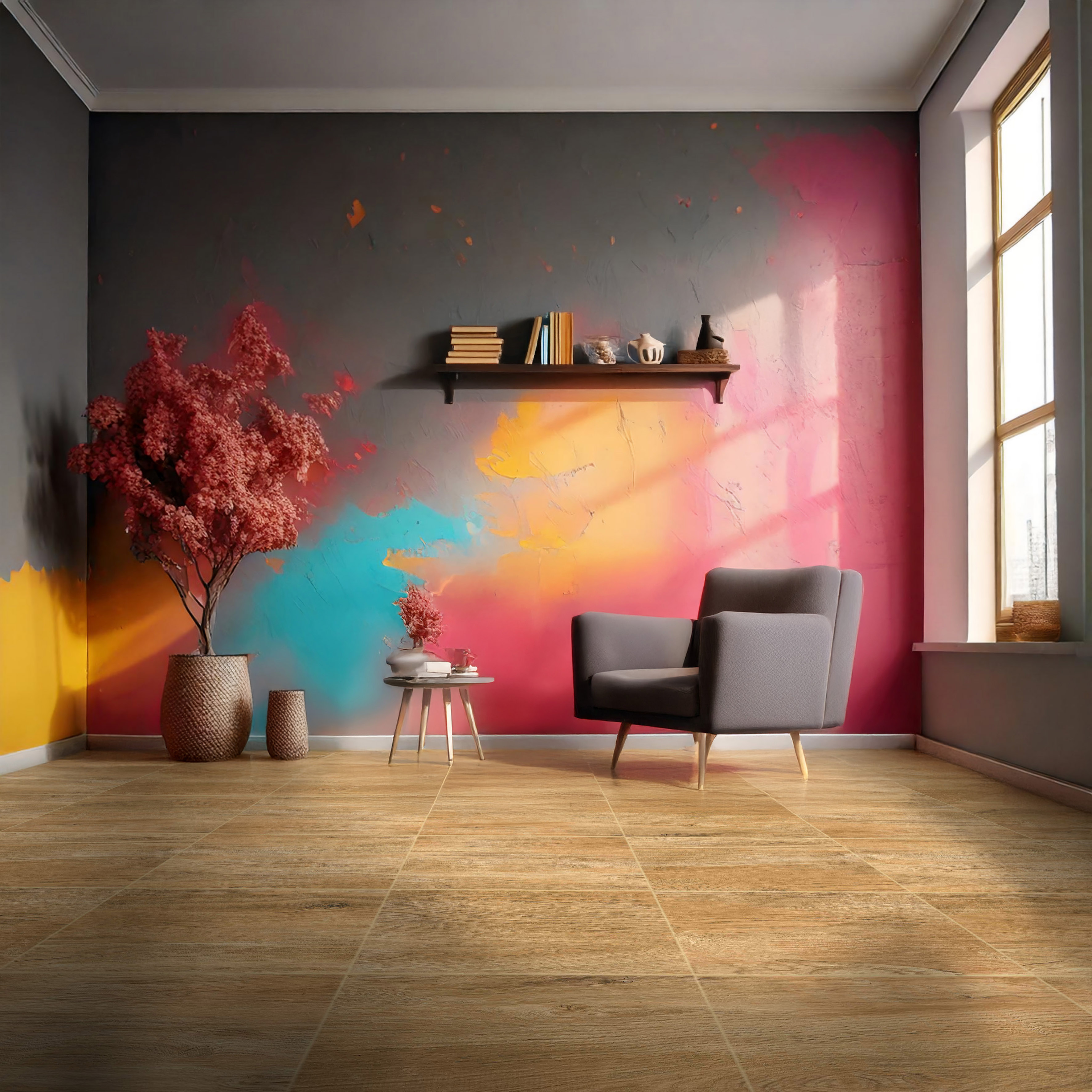Gresie interior/exterior Galante, maro, 30 x 60 cm, 8 mm, 1.84 m2/cutie, PEI 3