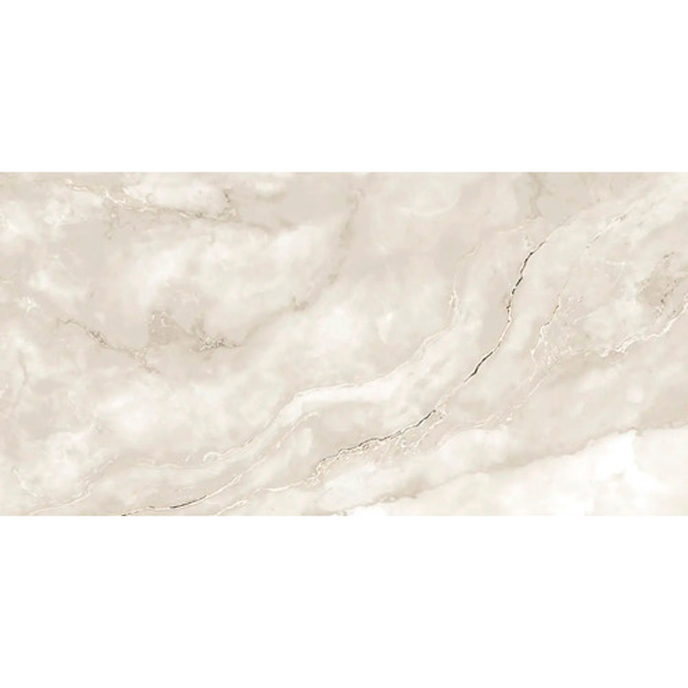 Gresie interior Onda, marmura bej lucios, 60 x 120 cm, 10 mm, 1.44 m2/cutie