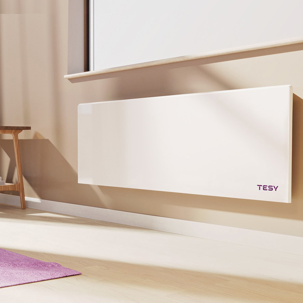 Convector TESY FinEco Cloud 304506, 600W, Wi-Fi, Termostat reglabil, alb