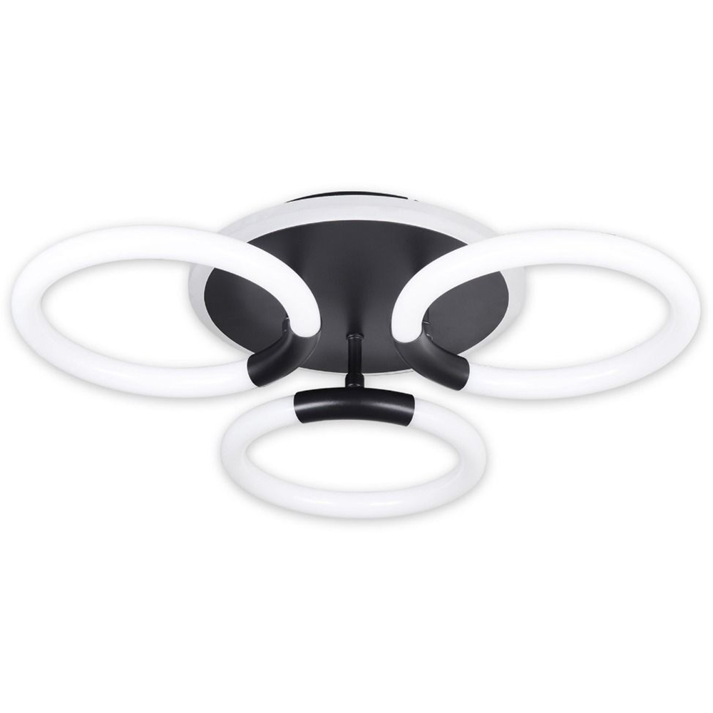 Plafoniera LED RGB KLAUSEN Rhea KL151101, 27W, 2700lm, IP20, Alb