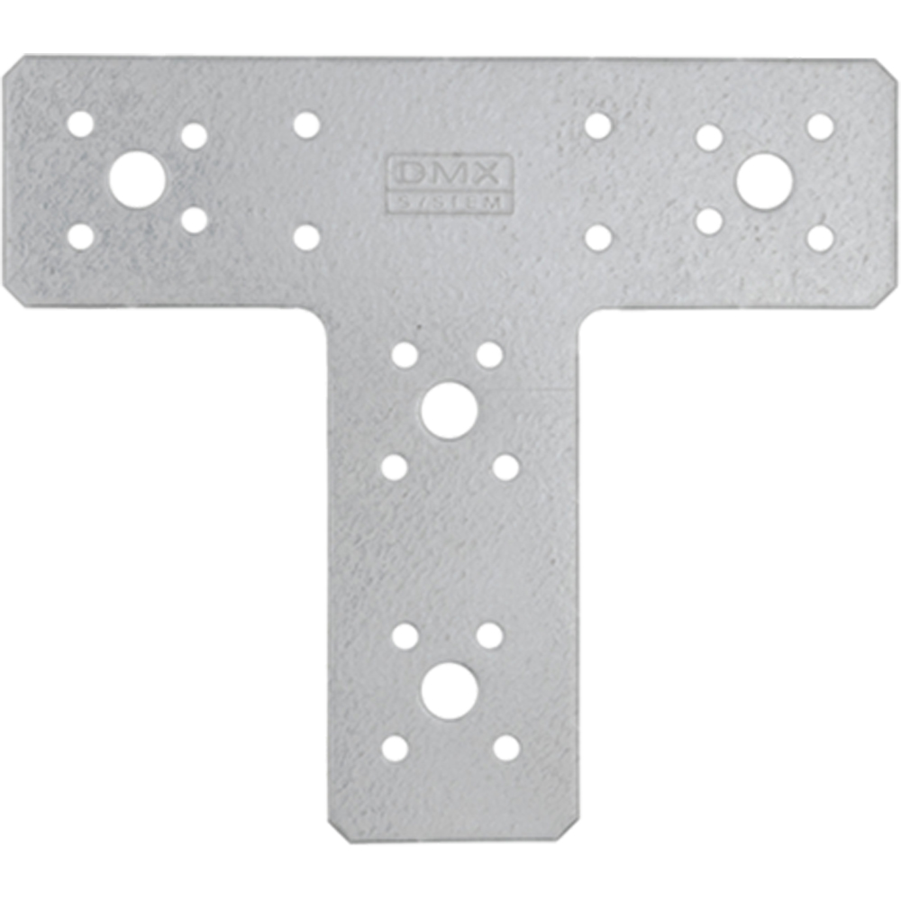 Conector tip T DMX 4629, otel, 160 x 140 x 45 mm