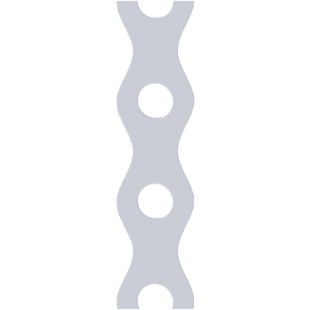 Banda montaj perforata DMX 43402, 12 x 0.7 mm, otel, 10 m