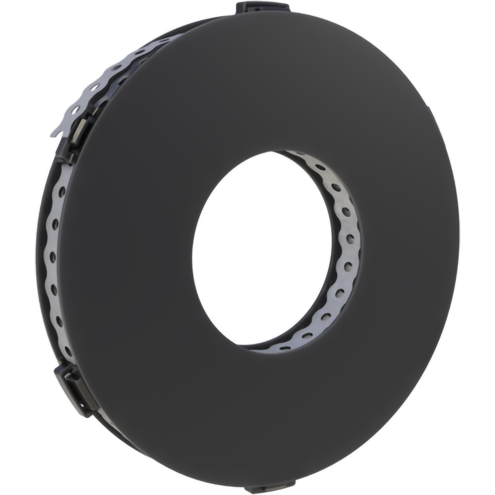 Banda montaj perforata DMX 43402, 12 x 0.7 mm, otel, 10 m