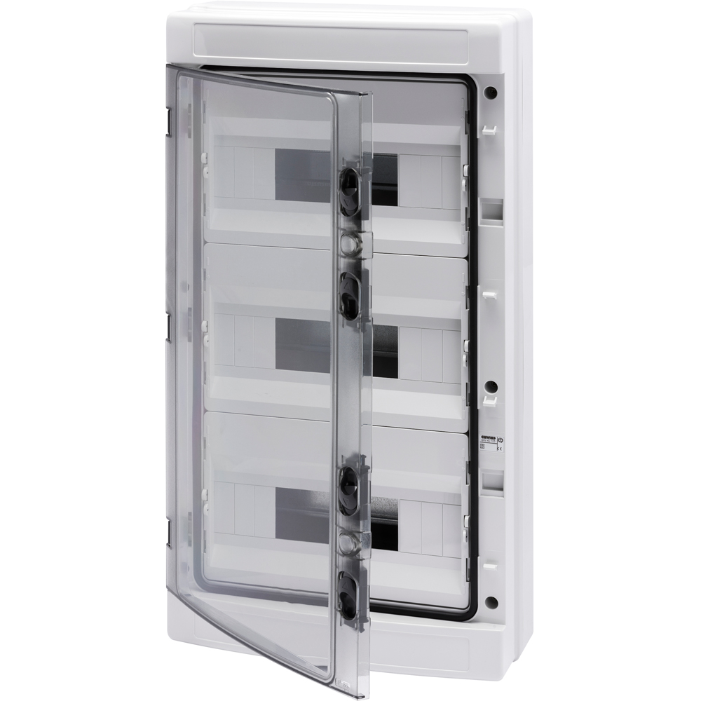 Cofret aparent GEWISS GW40105, 36 module, IP65, alb