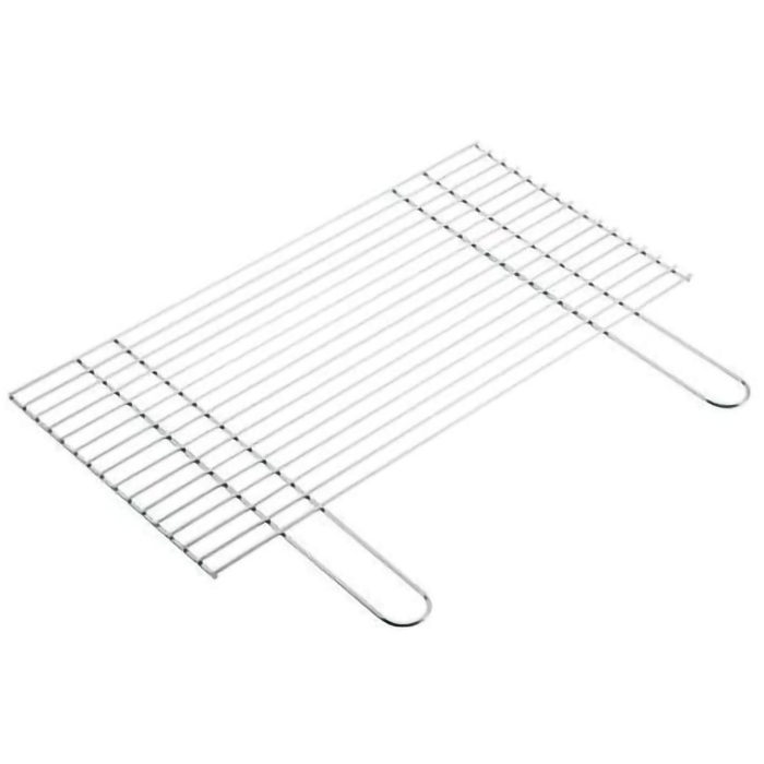 Gratar simplu LANDMANN 0187, 58 x 31 cm, otel, crom