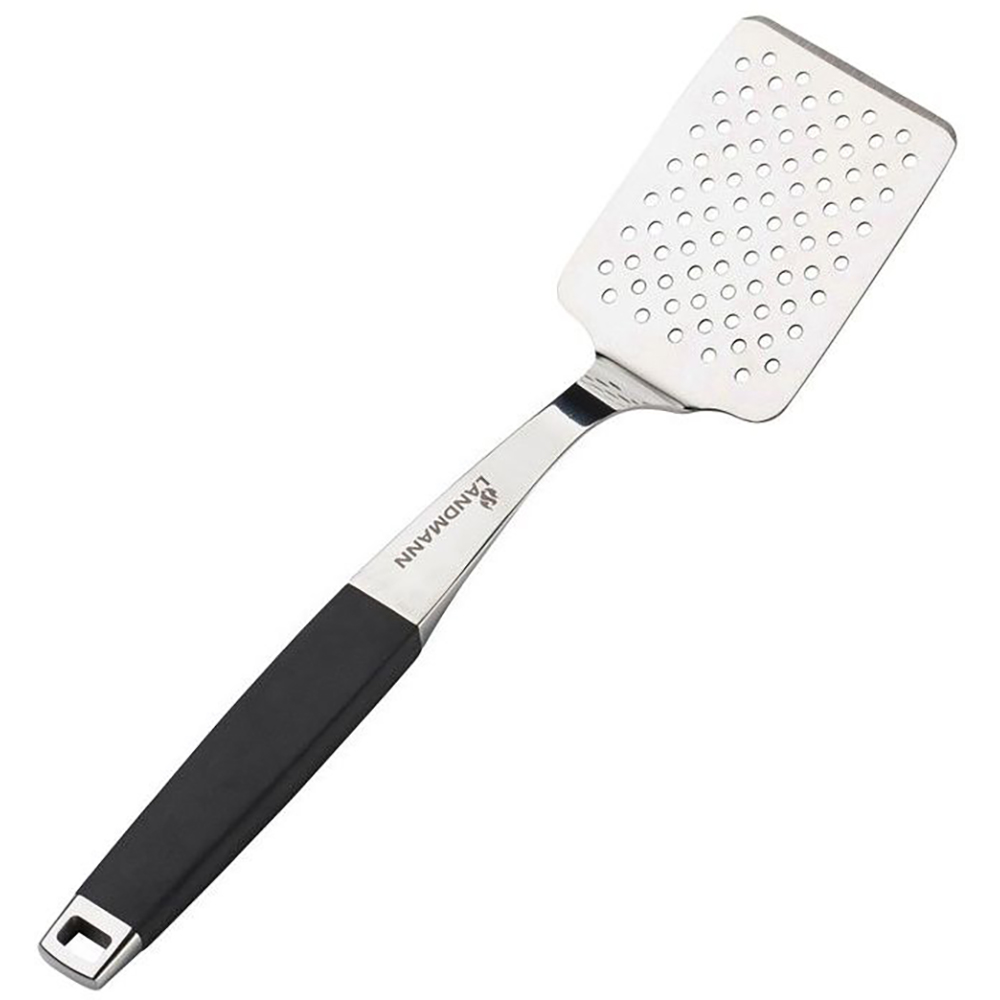 Spatula gratar LANDMANN Pure, 42 cm, inox, negru