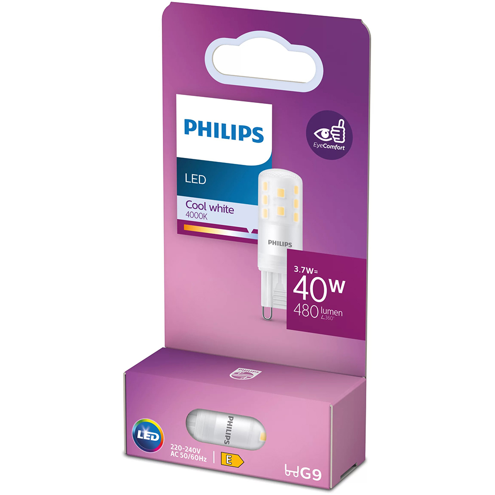 Bec LED Capsula PHILIPS 8720169301733, 3.7W, 480lm, lumina neutra