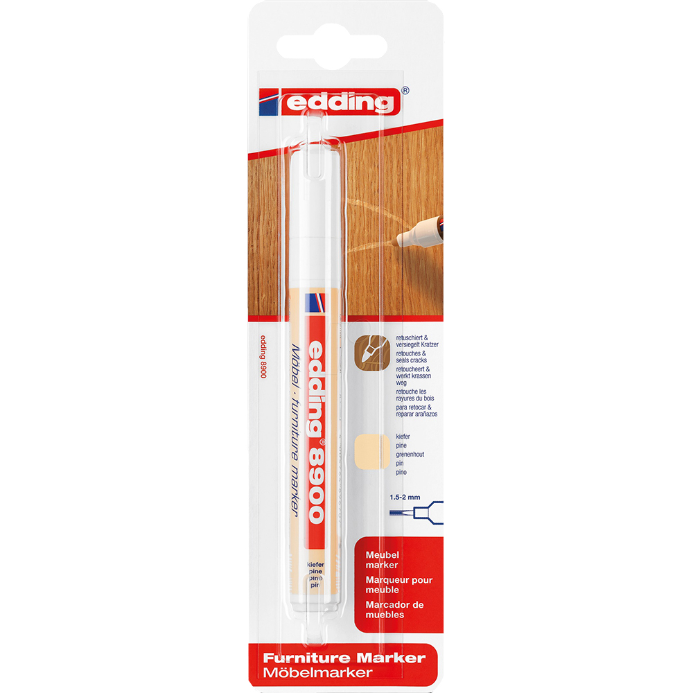 Marker pentru retus lemn EDDING 8900, 1.5-2 mm, pin