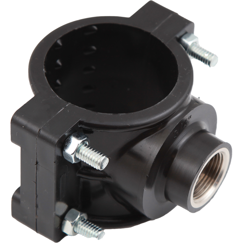 Colier bransare compresiune, 40mm x 3/4, negru, 1buc