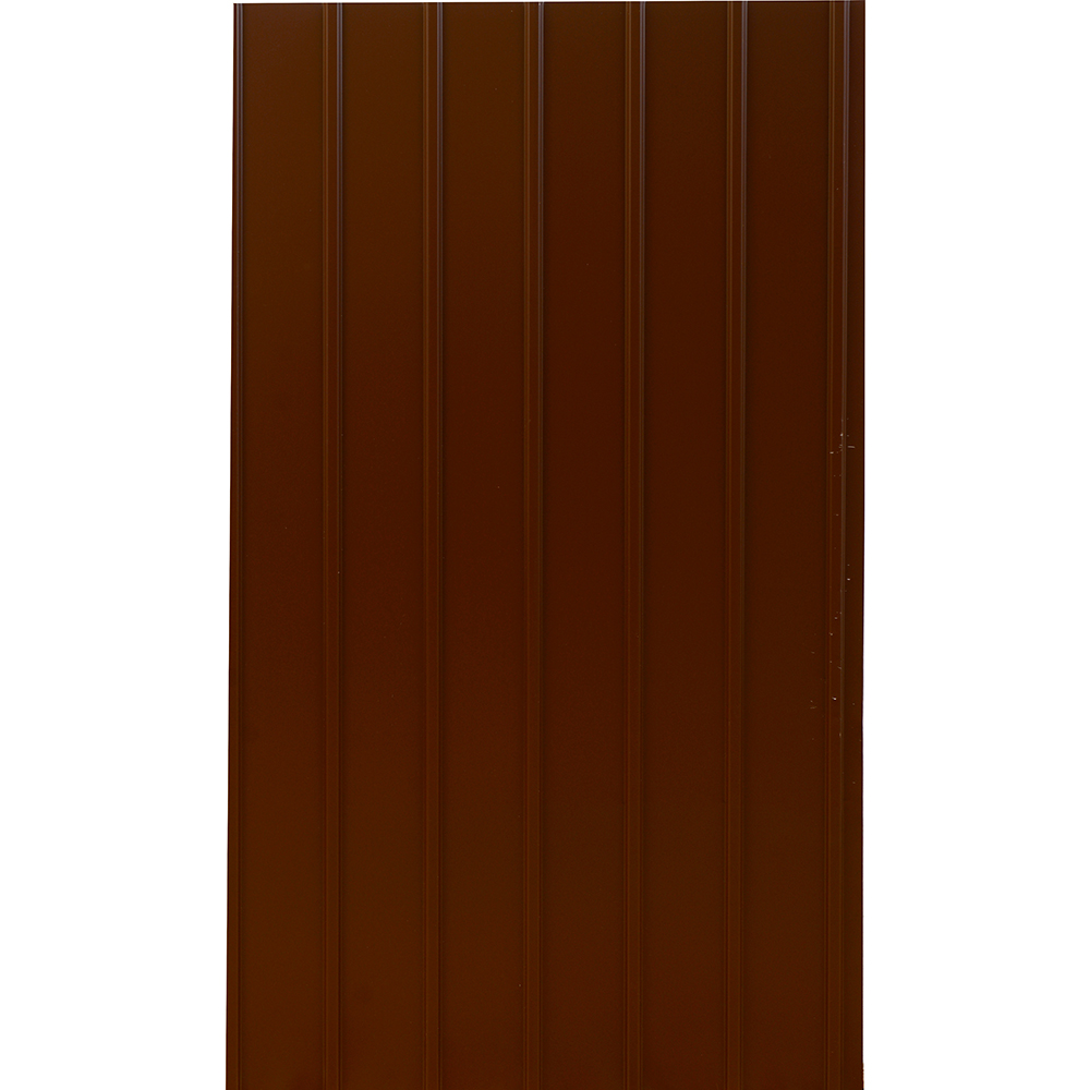 Tabla cutata WETTERBEST, W10, RAL8017, 0.25mm, 0.92 x 2 m, maro