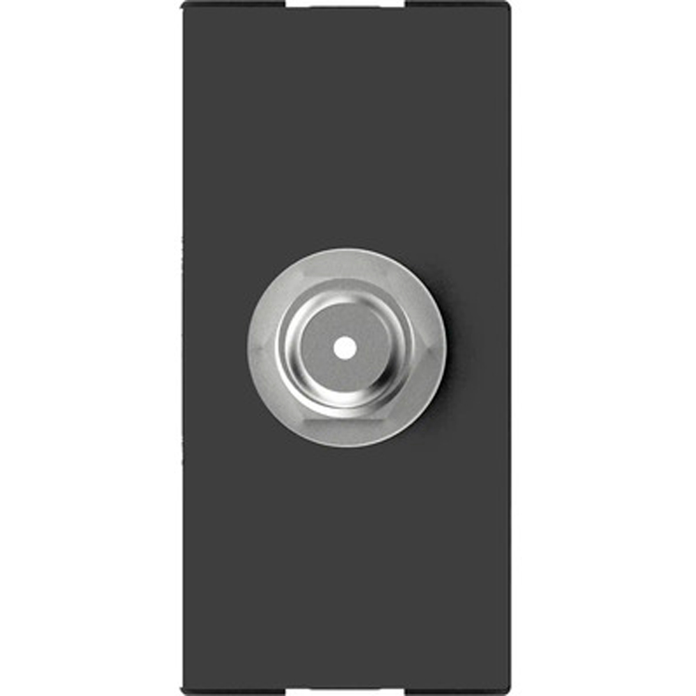 Priza TV HIMEL, interior, IP20, 1 modul, negru