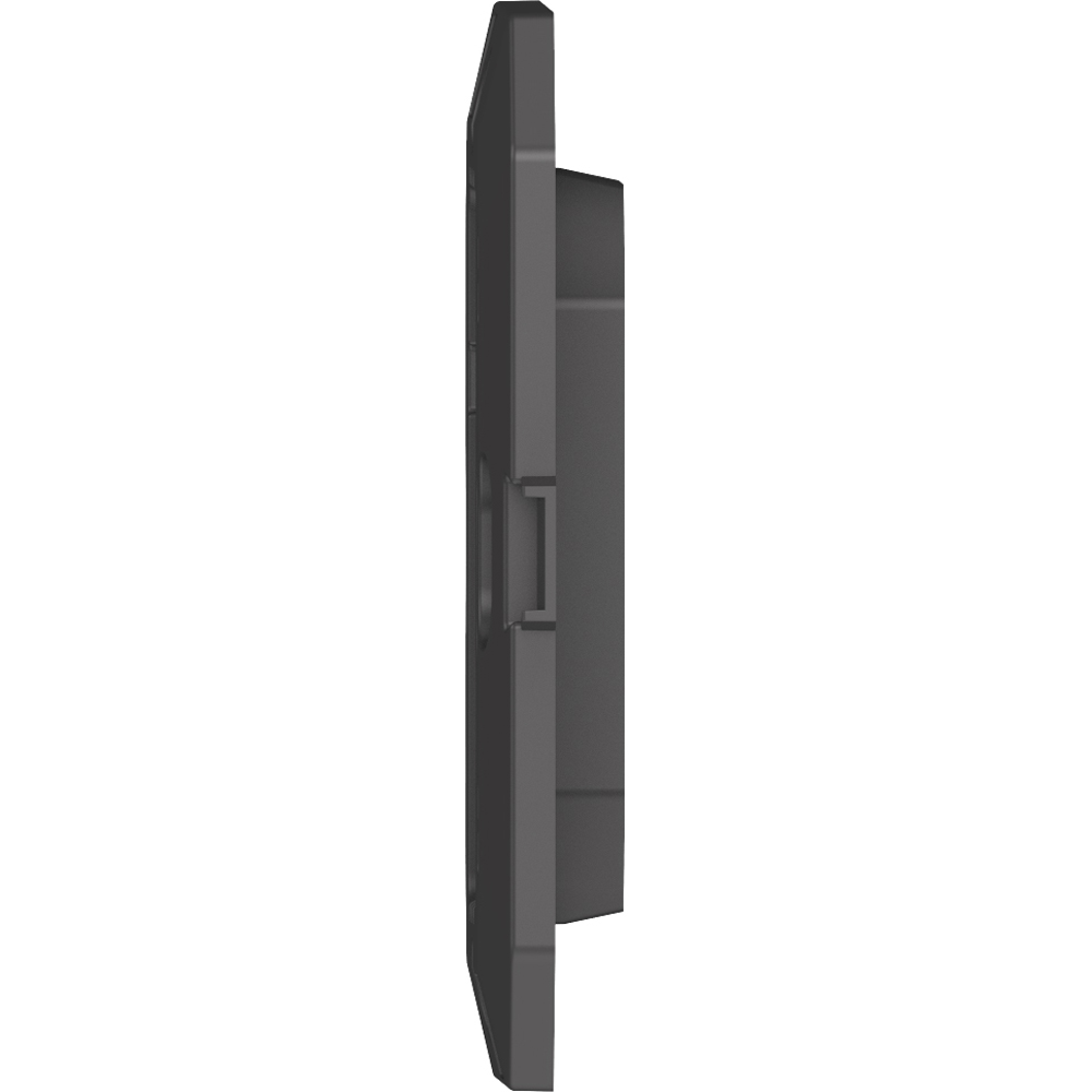 Suport fixare HIMEL Flexo, 2 module, 118 x 10 x 72.5mm, negru