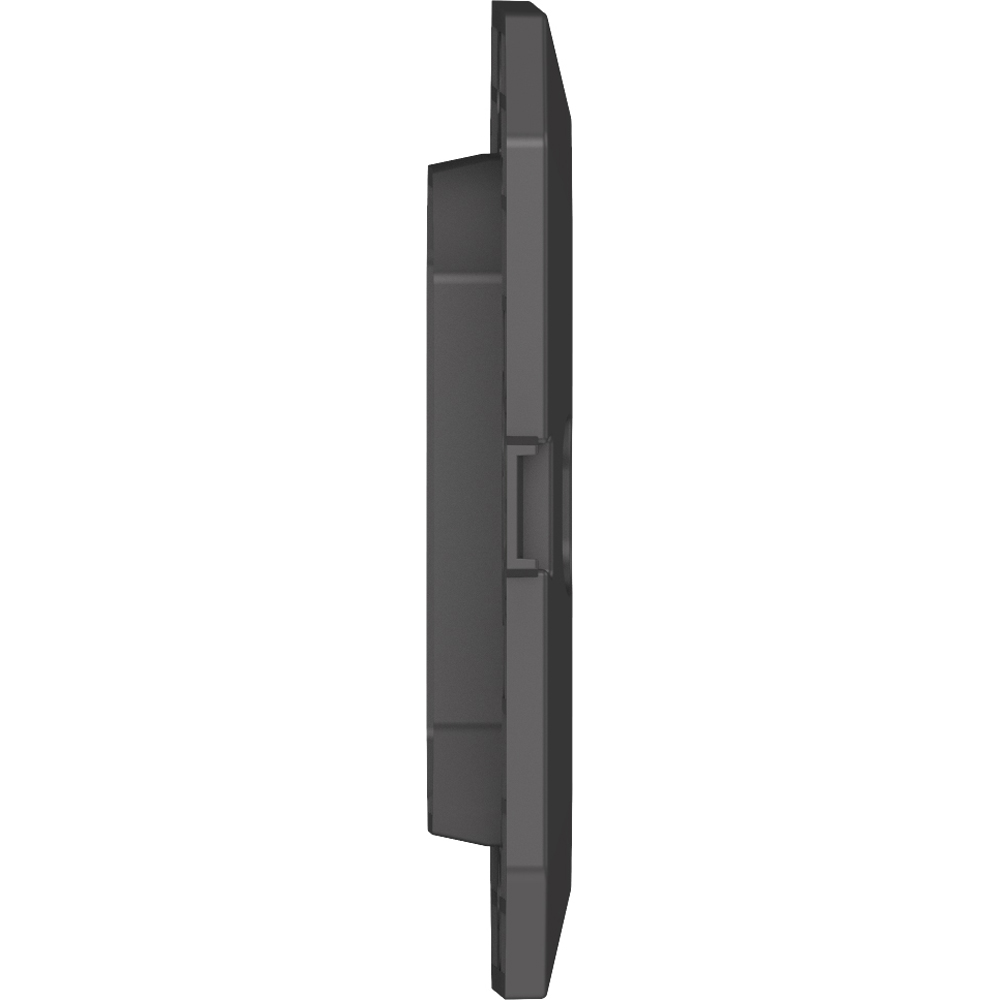 Suport fixare HIMEL Flexo, 2 module, 118 x 10 x 72.5mm, negru