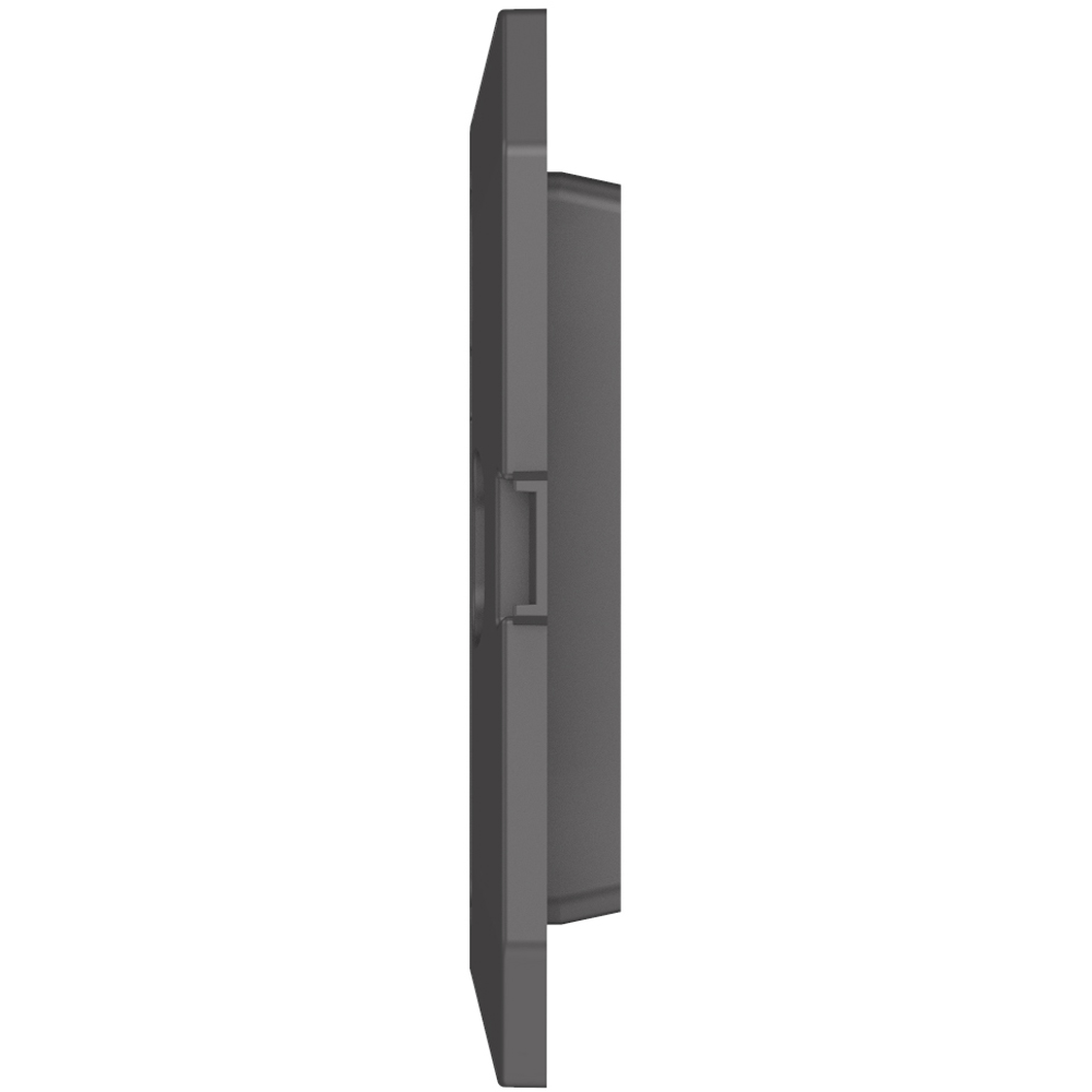 Suport fixare HIMEL Flexo, 3 module, 118 x 10 x 72.5mm, negru