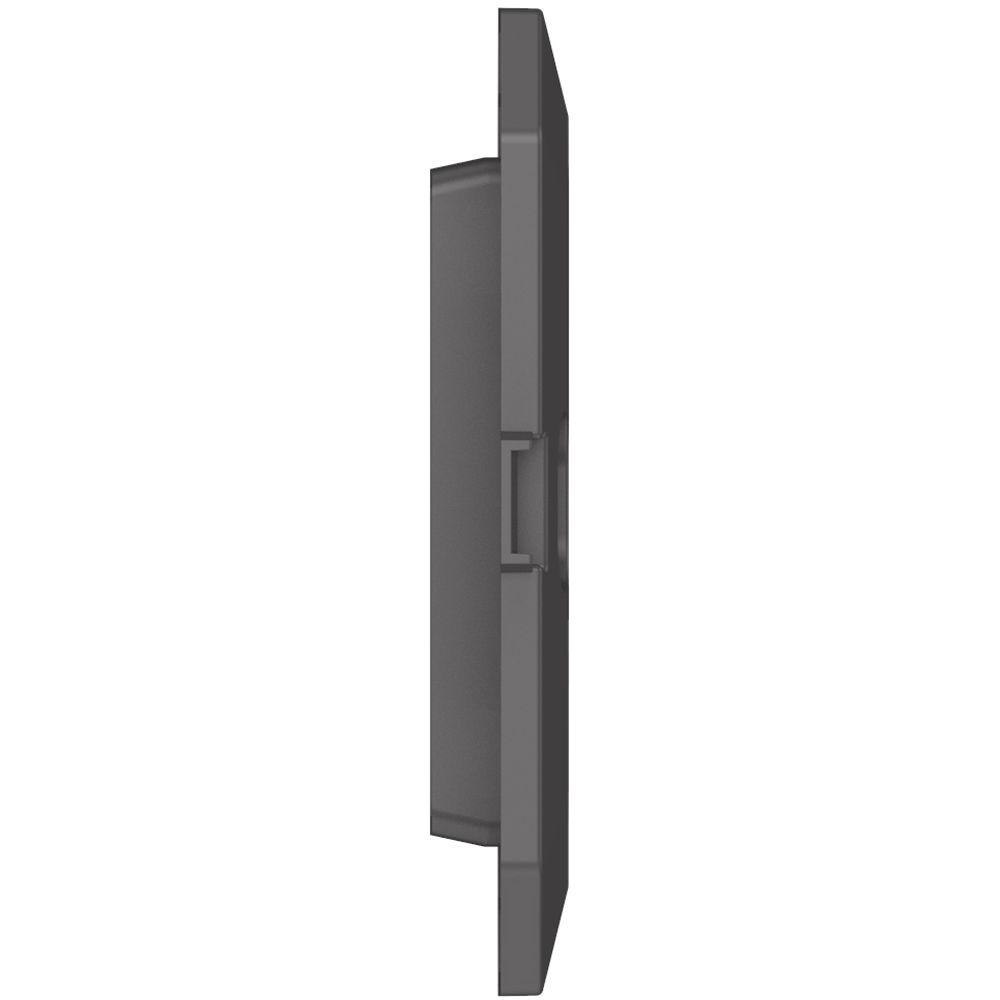 Suport fixare HIMEL Flexo, 3 module, 118 x 10 x 72.5mm, negru