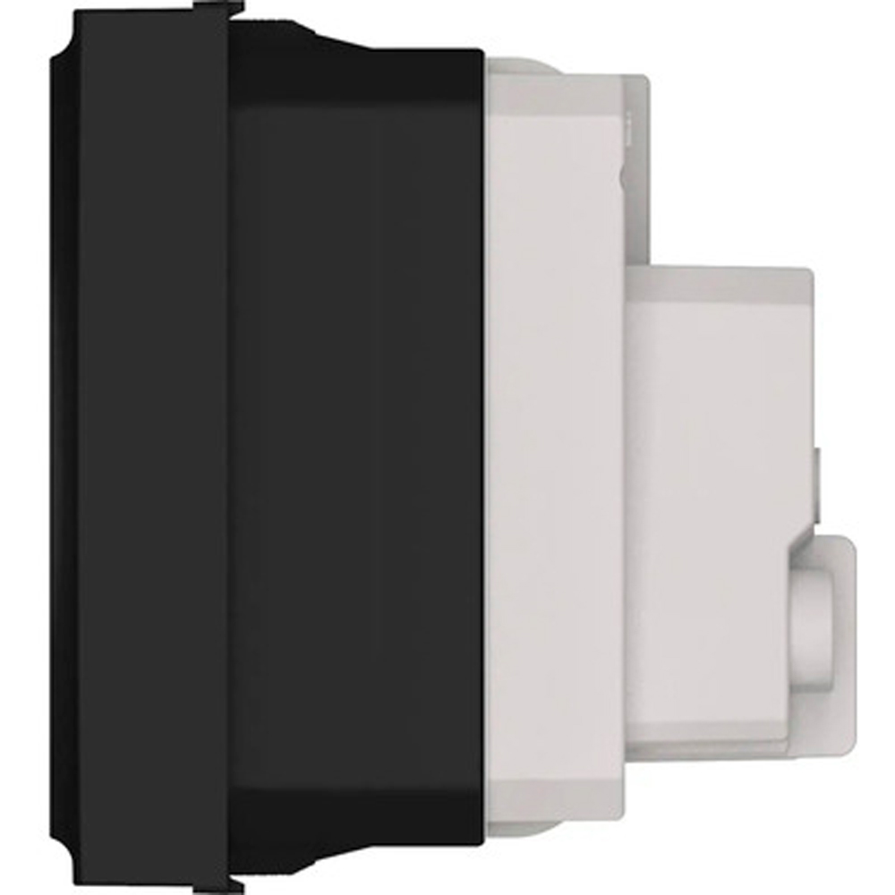 Priza HIMEL, interior, IP20, 16A, 1 modul, negru