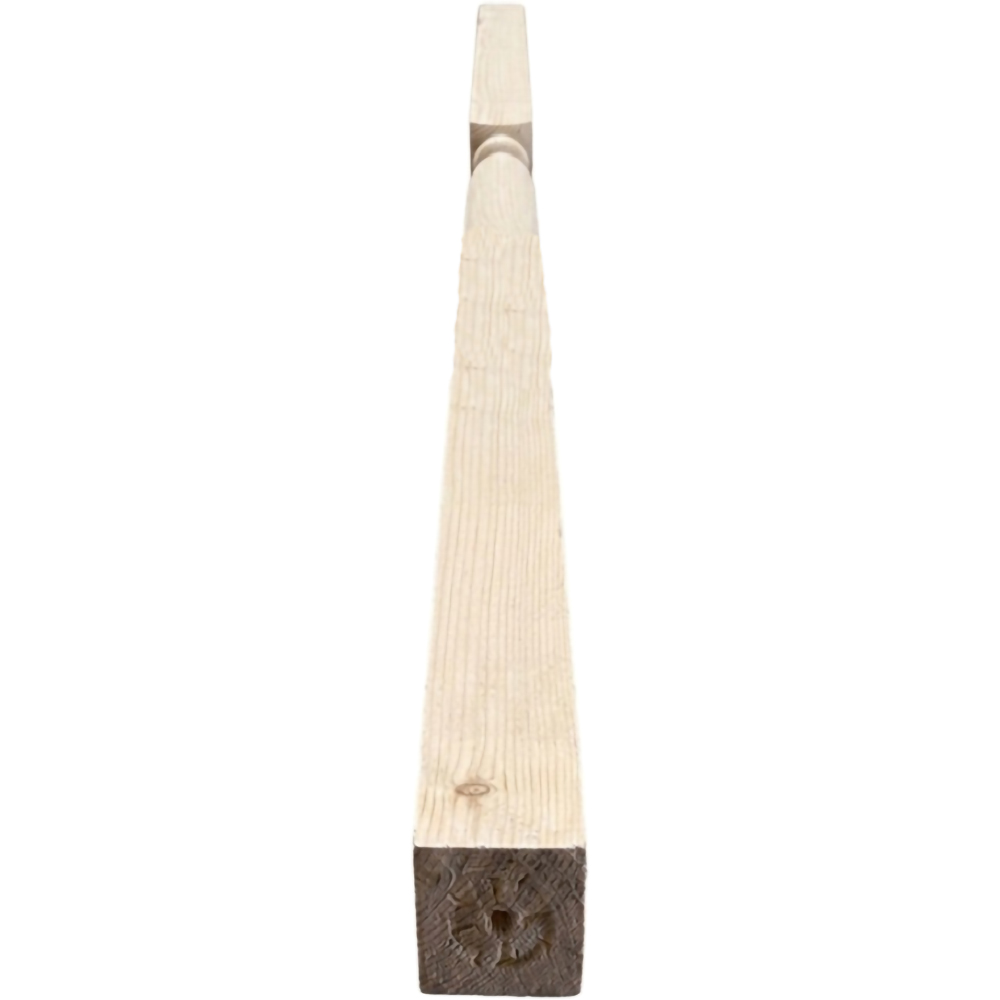 Balustru cap strunjit, brad, 920 x 43 x 43 mm, natur