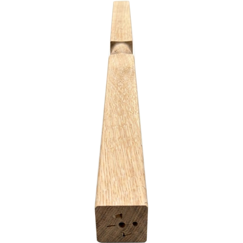 Balustru strunjit, stejar, 750 x 43 x 43 mm, natur