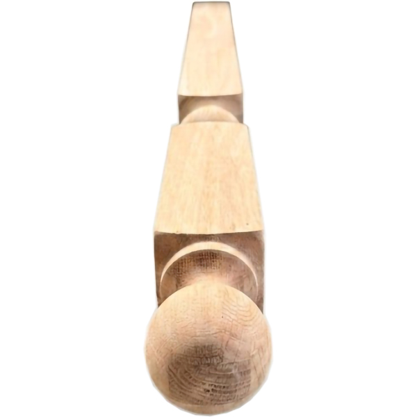 Balustru cap strunjit, stejar, 1130 x 70 x 70 mm, natur