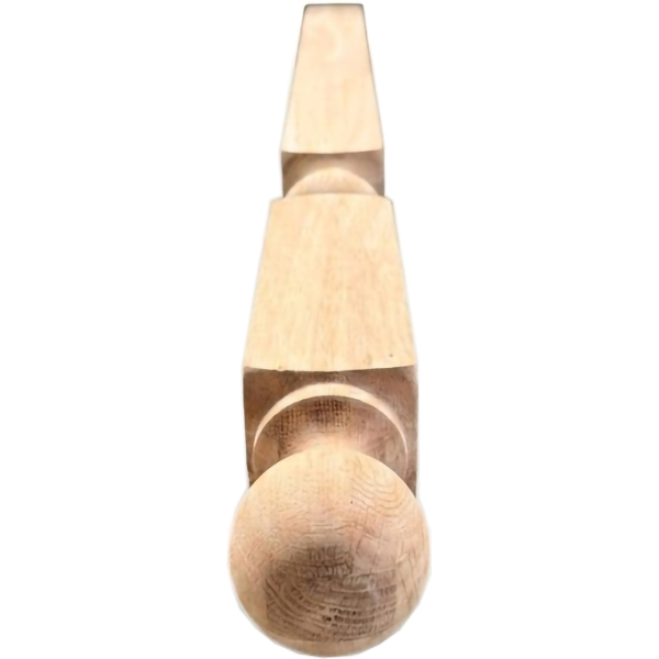 Balustru cap strunjit, stejar, 1300 x 70 x 70 mm, natur