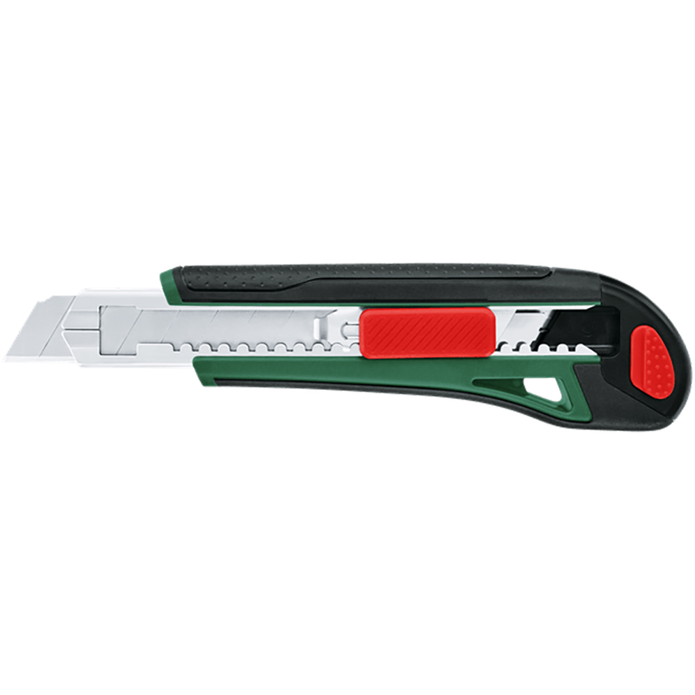 Cutter retractabil BOSCH, 18mm, verde-argintiu
