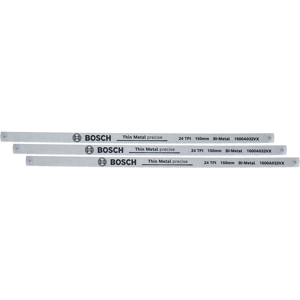 Set panza fierastrau metal BOSCH 1600A032UL, 15 cm, 3 buc