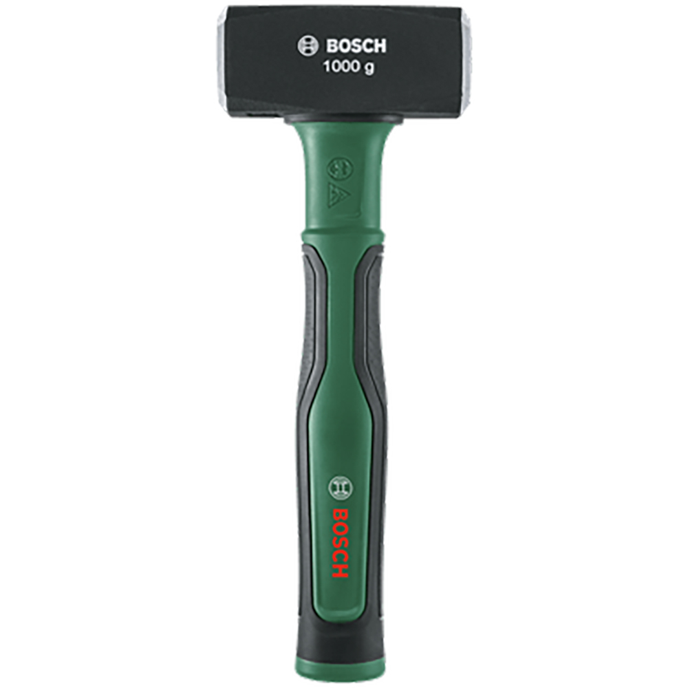 Ciocan masiv BOSCH, 1000g, otel, verde-negru