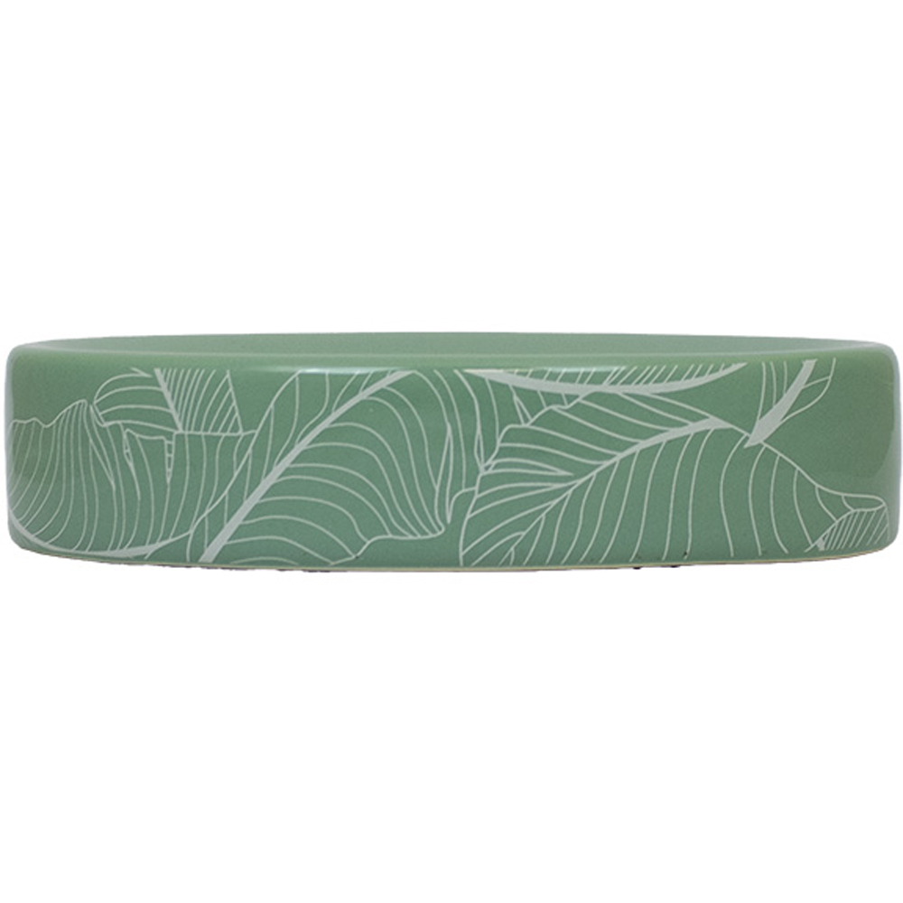 Savoniera FRANDIS 196678, ceramica, verde deschis
