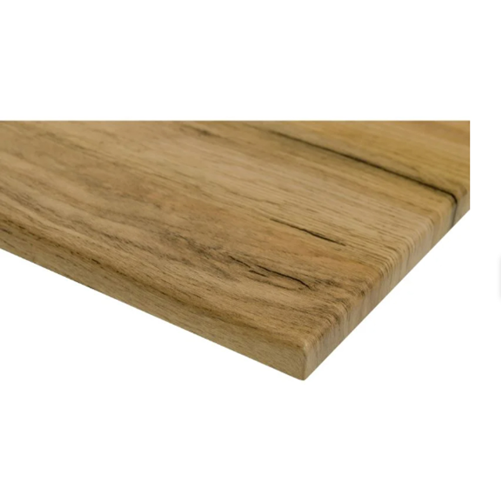 Blat lavoar SANITOP, 100 x 46 x 2.5 cm, model lemn, maro