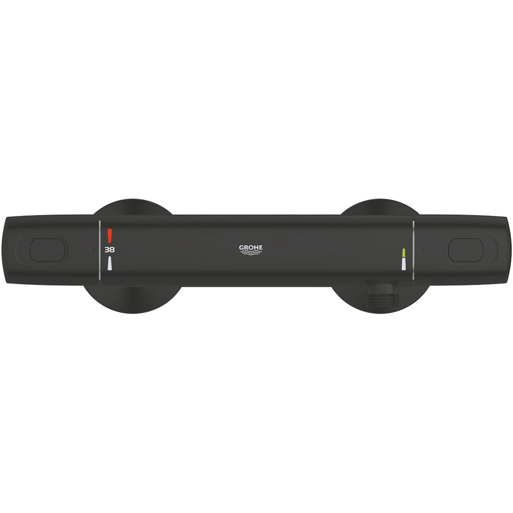 Baterie dus GROHE Precision 1022172432, aparenta, termostat, alama, negru