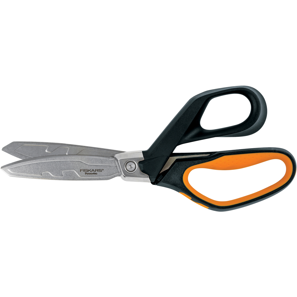 Foarfeca FISKARS PowerArc, 26cm, otel inoxidabil, negru