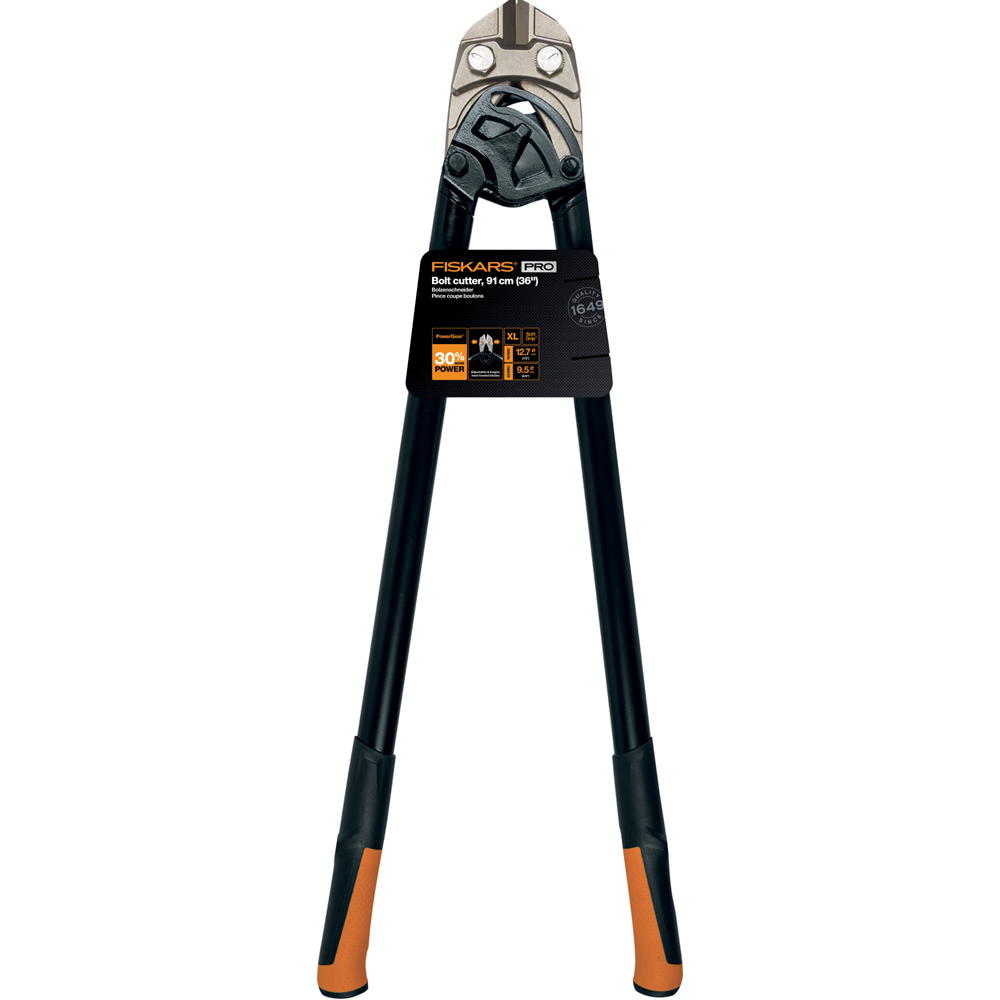 Foarfeca fier-beton FISKARS PowerGear, 91cm, otel, negru