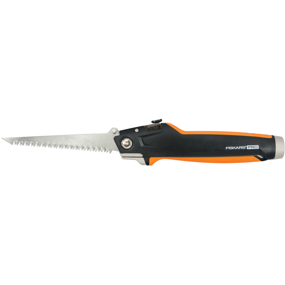 Cutit utilitar gips carton FISKARS CarbonMax, metal, negru