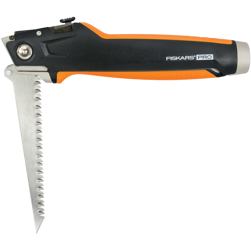 Cutit utilitar gips carton FISKARS CarbonMax, metal, negru