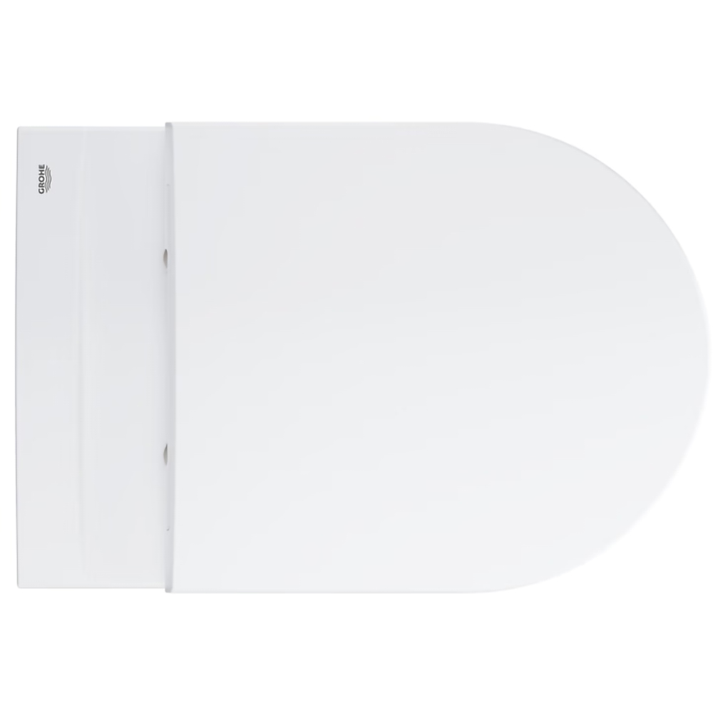Vas WC suspendat GROHE Start Round 103848SH00, ceramica, 36.4 x 54.3 x 41 cm, capac SoftClose, alb